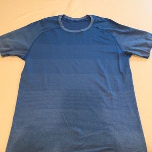 Lulu Lemon - Metal Vent Tech Short Sleeve - Blue